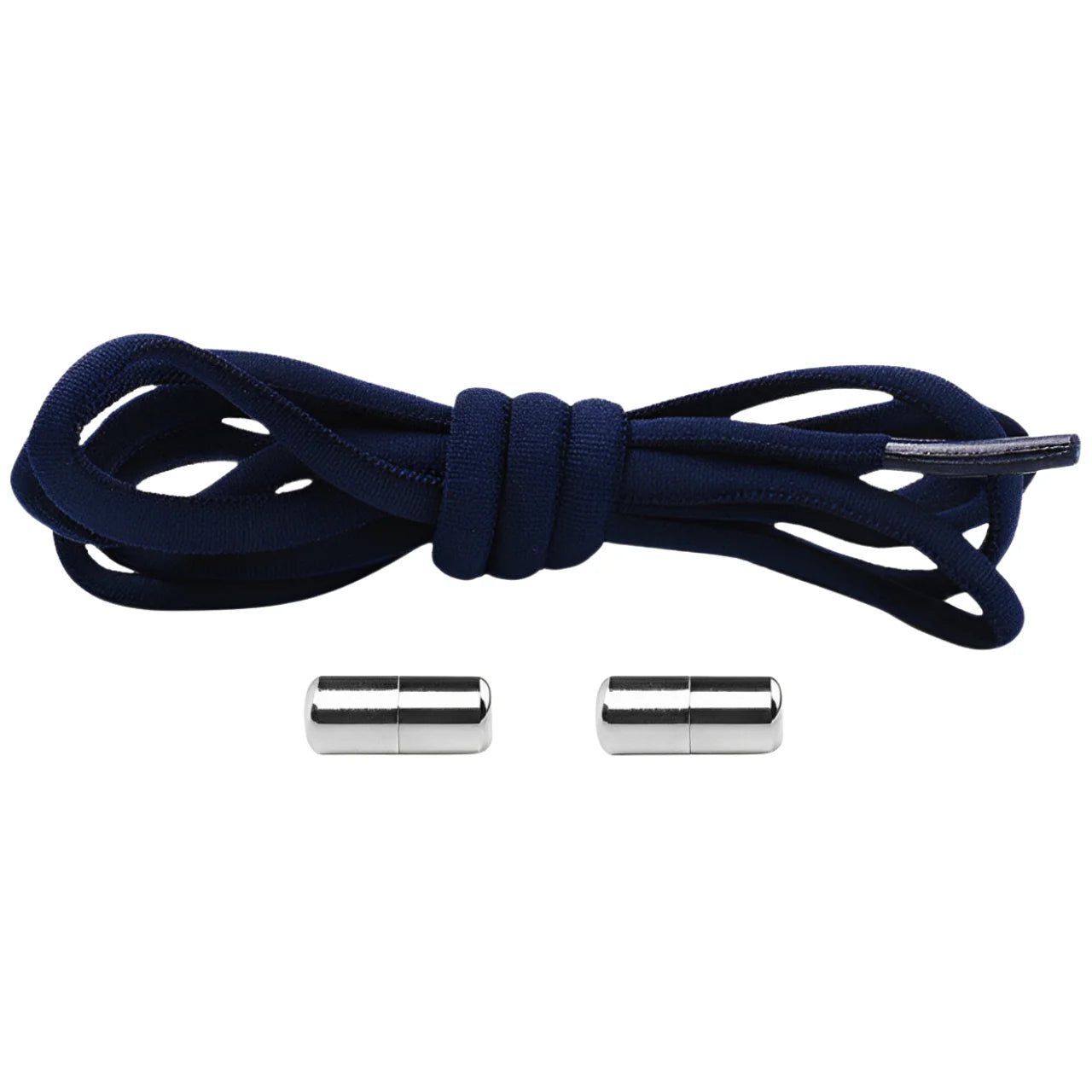 lacet élastique bleu marine embout en métal