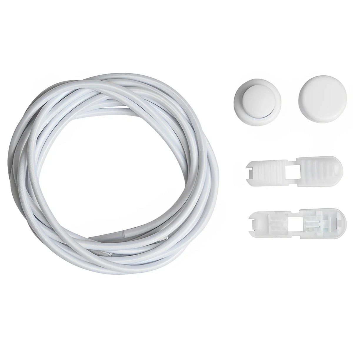 lacet élastique autobloquant blanc