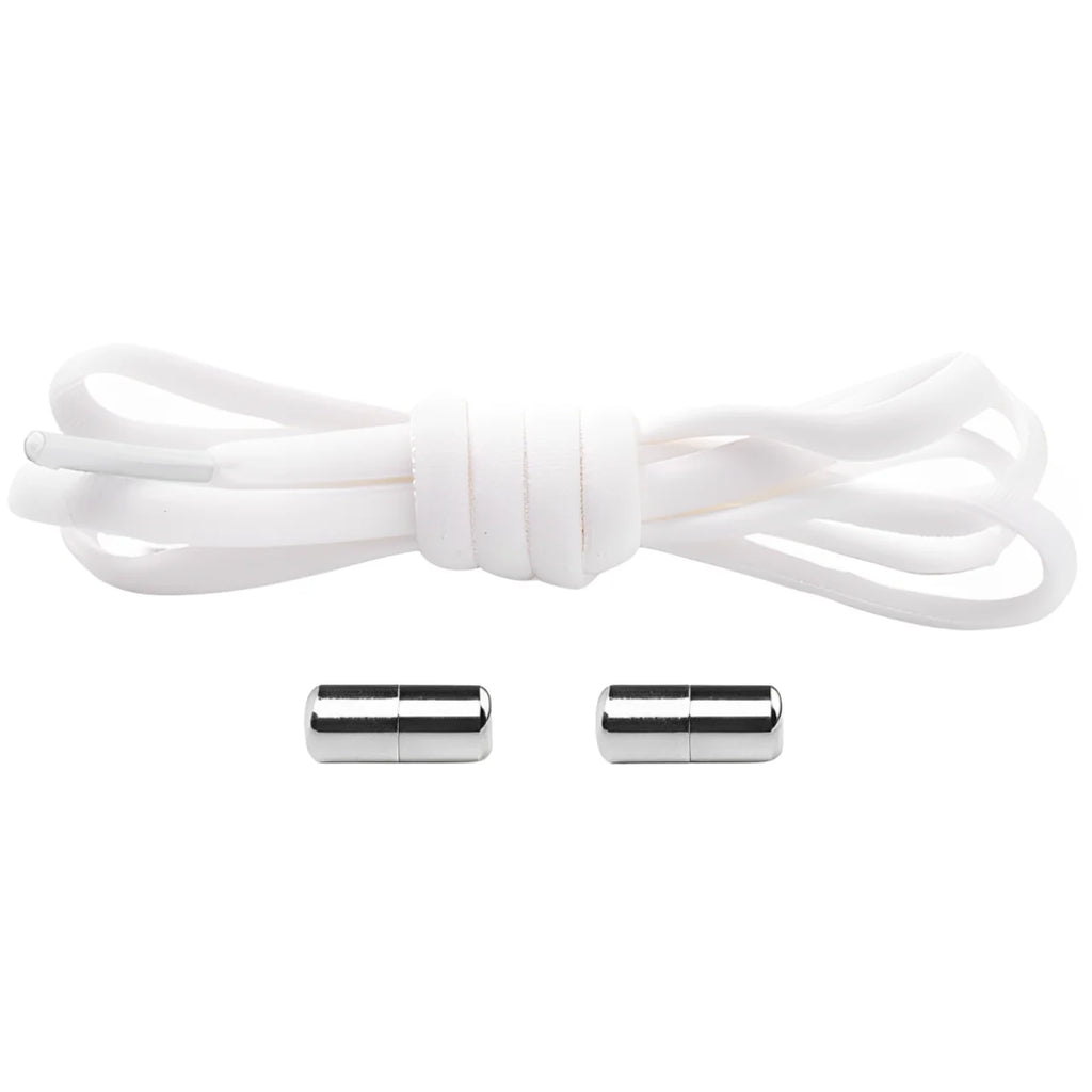 lacet élastique blanc embout en métal