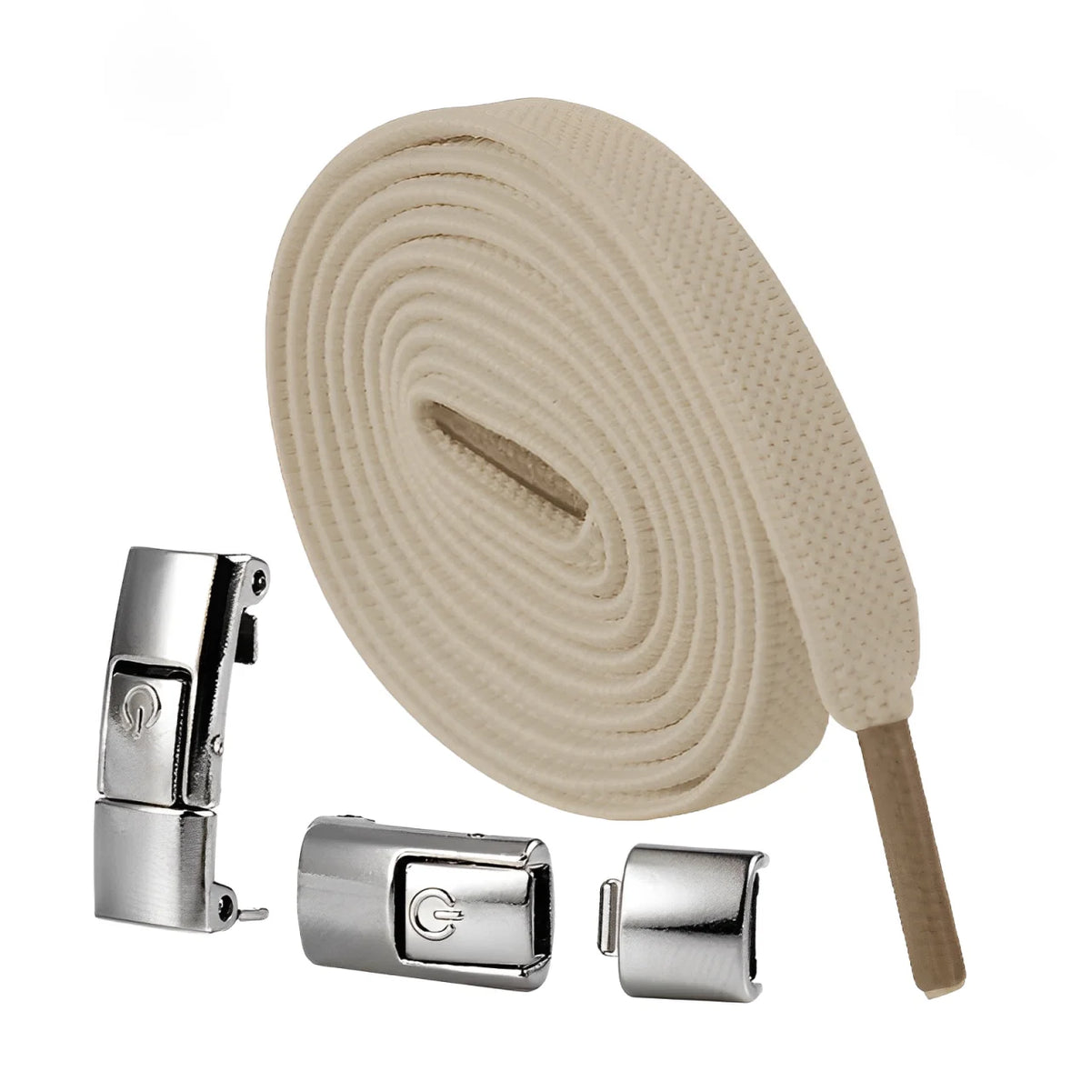 lacet élastique kaki sans noeud