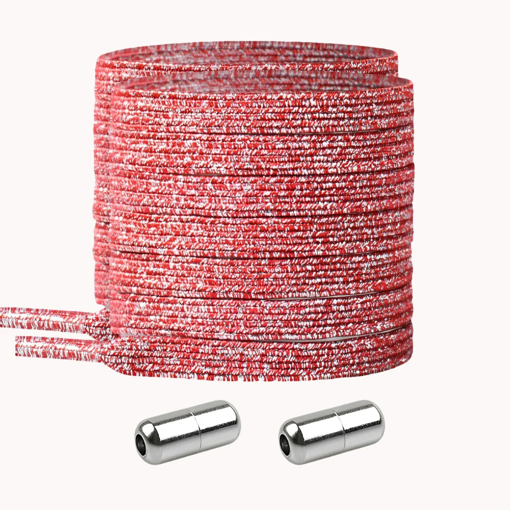 Lacet élastique original avec embout à visser rouge