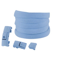 lacet élastique sans nœud bleu Image