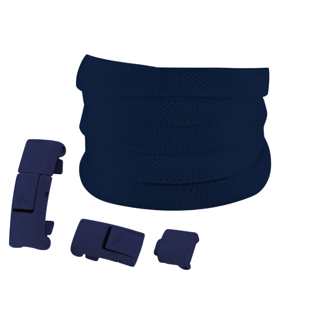 Lacets élastiques sans nœuds colorés à clipper