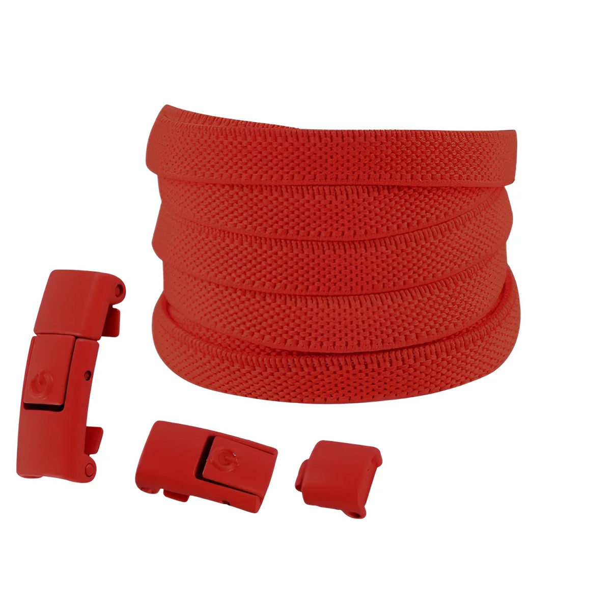 Lacets élastiques sans nœuds colorés à clipper