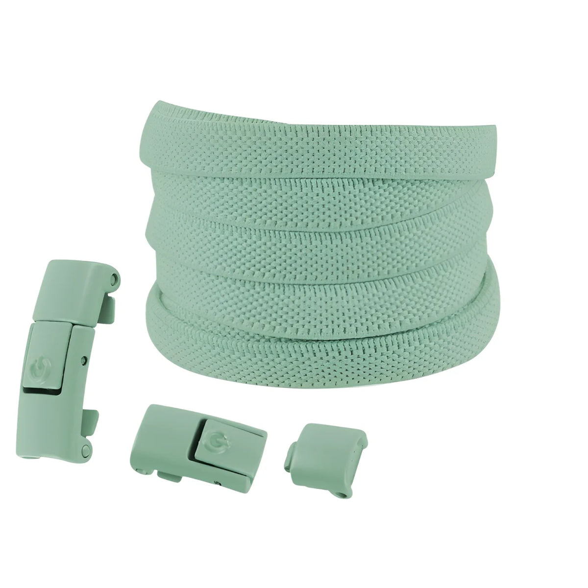 Lacets élastiques sans nœuds colorés à clipper