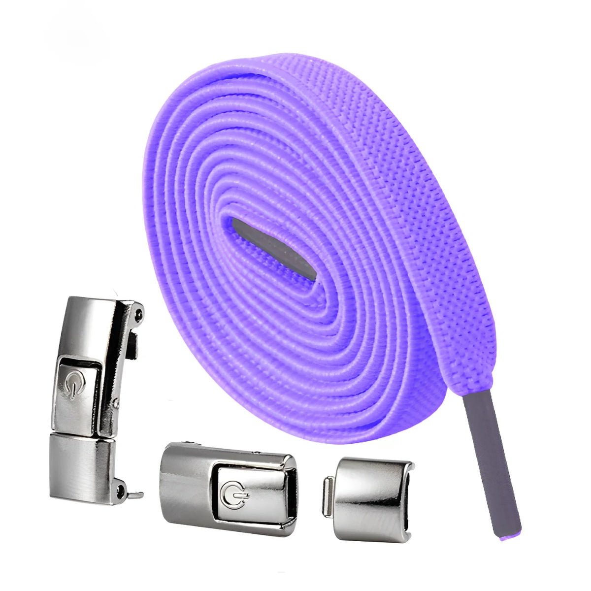 Lacets élastiques sans nœuds à clipper