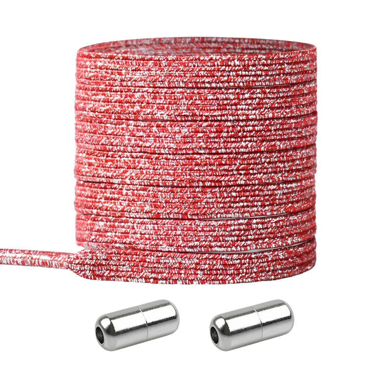 lacets élastiques originaux rouge embout en métal